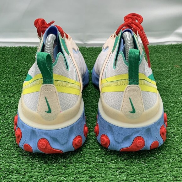 Nike React Element 55 SE Super Nintendo Men's Size 8 OG Box Running CT1142-800 - Picture 6 of 8